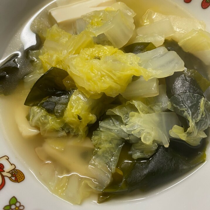 具沢山中華スープ